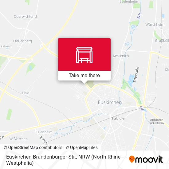 Карта Euskirchen Brandenburger Str.