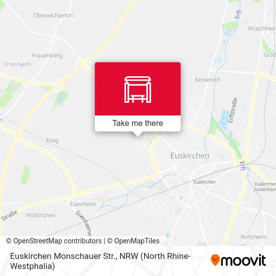 Карта Euskirchen Monschauer Str.