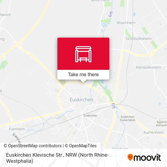 Карта Euskirchen Klevische Str.
