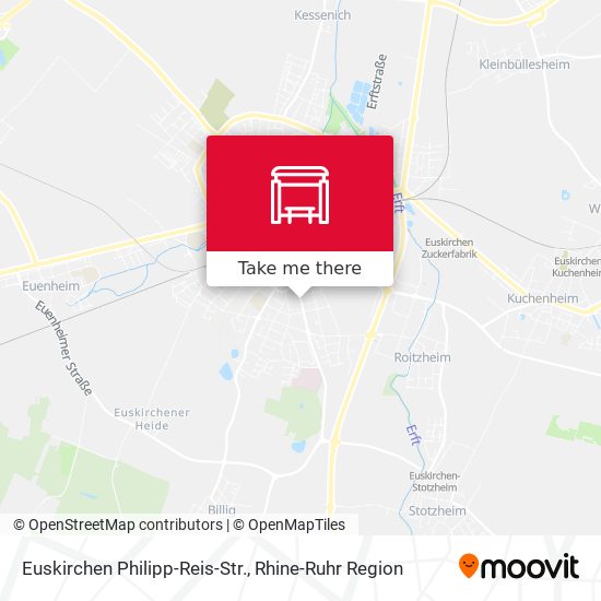 Euskirchen Philipp-Reis-Str. map
