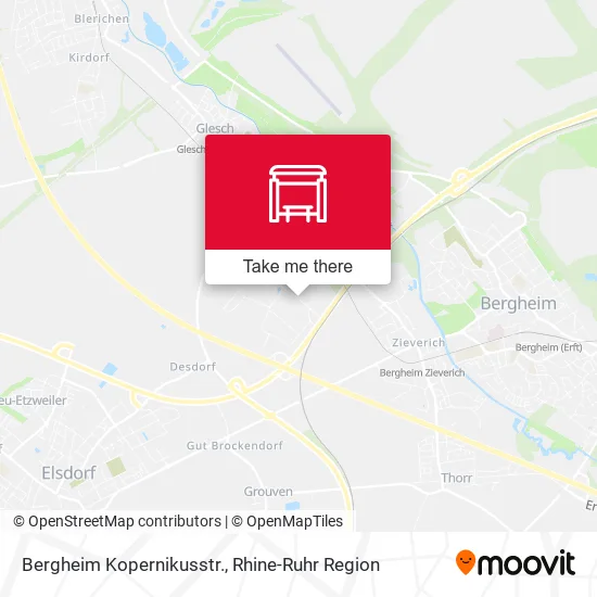 Карта Bergheim Kopernikusstr.