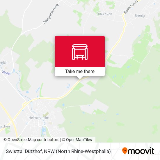 Swisttal Dützhof map