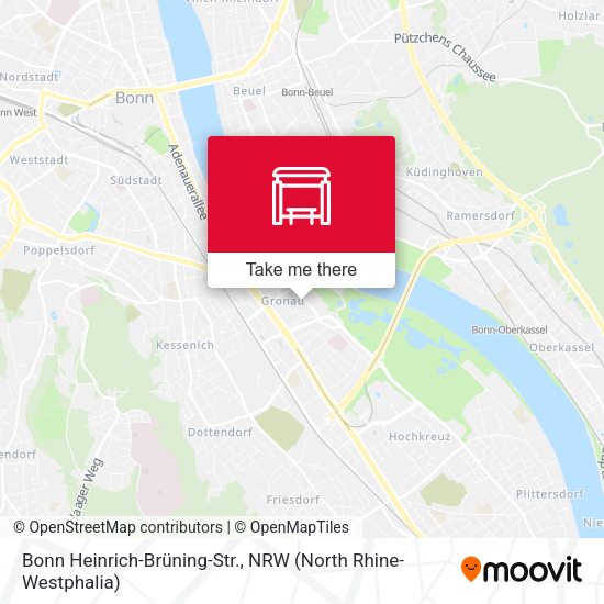 Карта Bonn Heinrich-Brüning-Str.