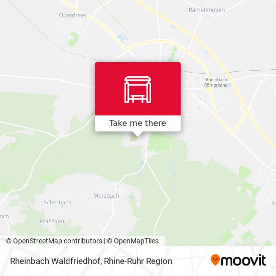 Rheinbach Waldfriedhof map
