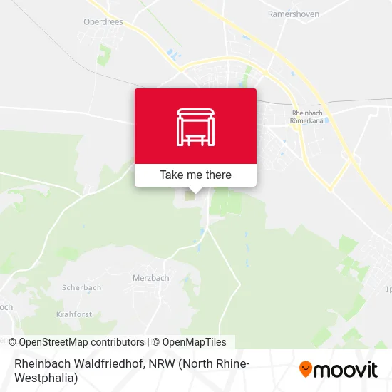 Rheinbach Waldfriedhof map