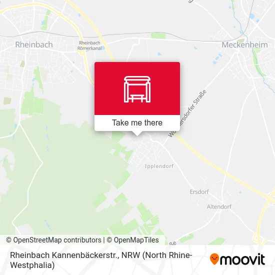 Rheinbach Kannenbäckerstr. map