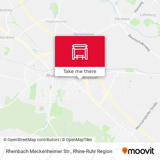 Rheinbach Meckenheimer Str. map