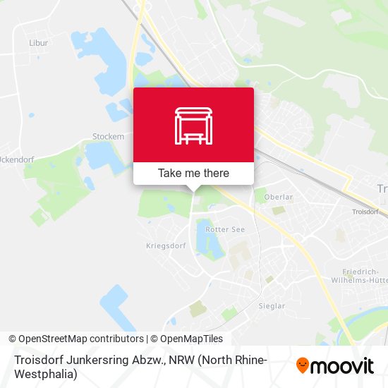 Troisdorf Junkersring Abzw. map