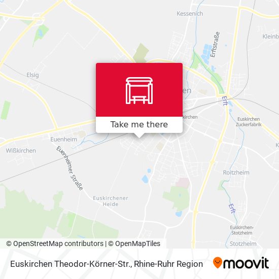 Euskirchen Theodor-Körner-Str. map
