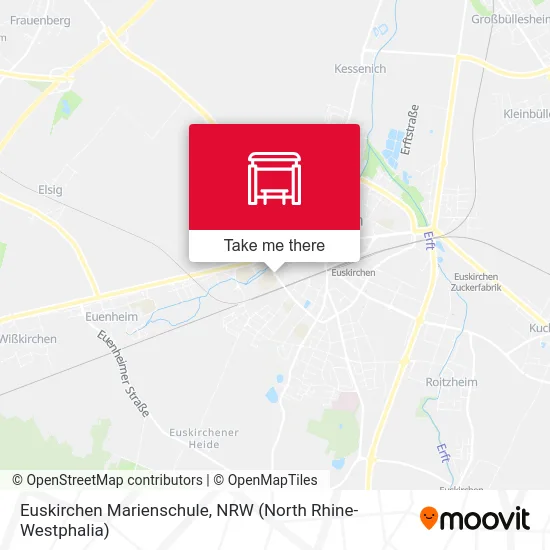 Euskirchen Marienschule map