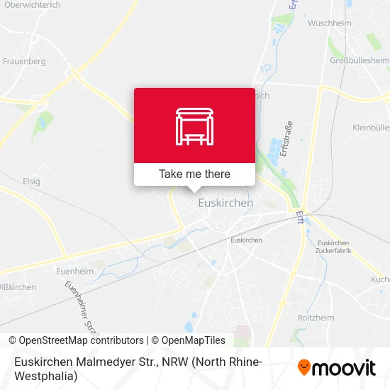 Карта Euskirchen Malmedyer Str.