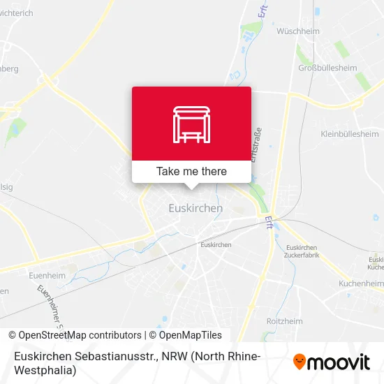 Карта Euskirchen Sebastianusstr.