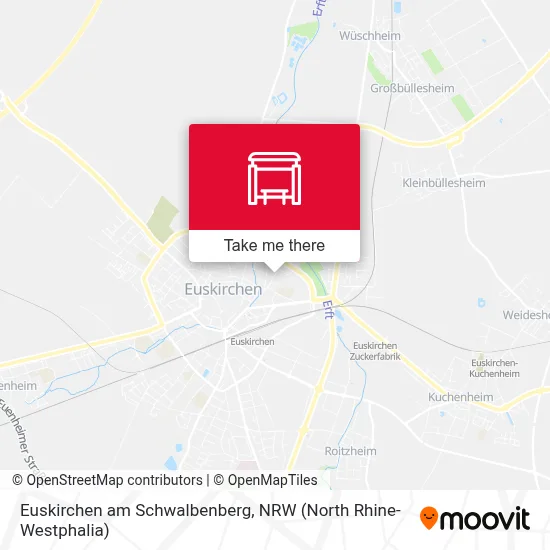 Euskirchen am Schwalbenberg map