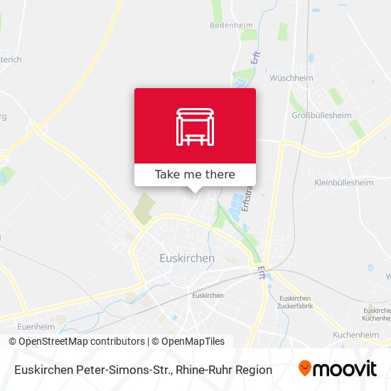 Euskirchen Peter-Simons-Str. map