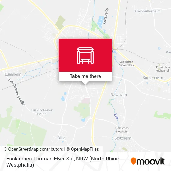 Карта Euskirchen Thomas-Eßer-Str.