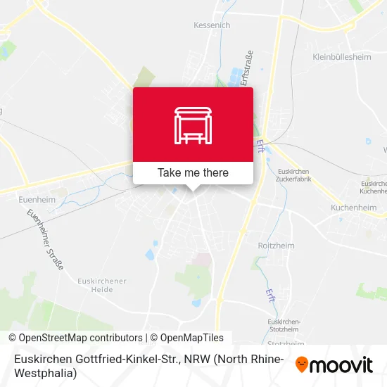 Карта Euskirchen Gottfried-Kinkel-Str.