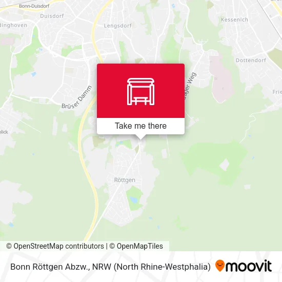 Карта Bonn Röttgen Abzw.