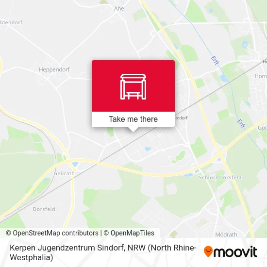 Карта Kerpen Jugendzentrum Sindorf