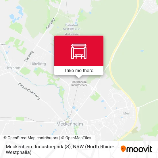 Meckenheim Industriepark (S) map