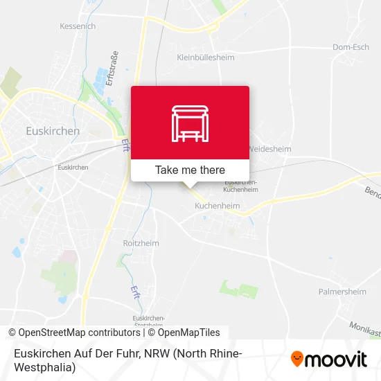 Euskirchen Auf Der Fuhr map