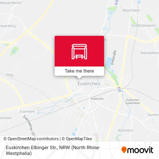 Карта Euskirchen Elbinger Str.
