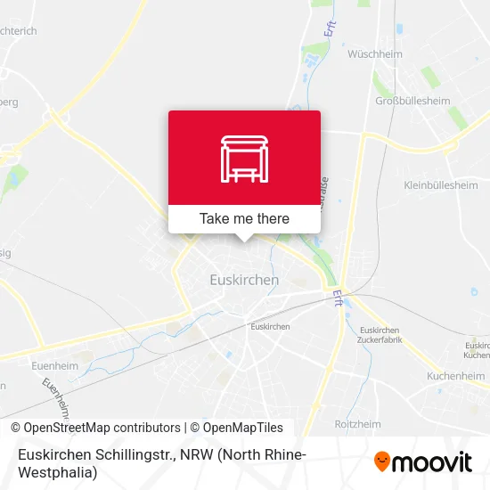 Карта Euskirchen Schillingstr.