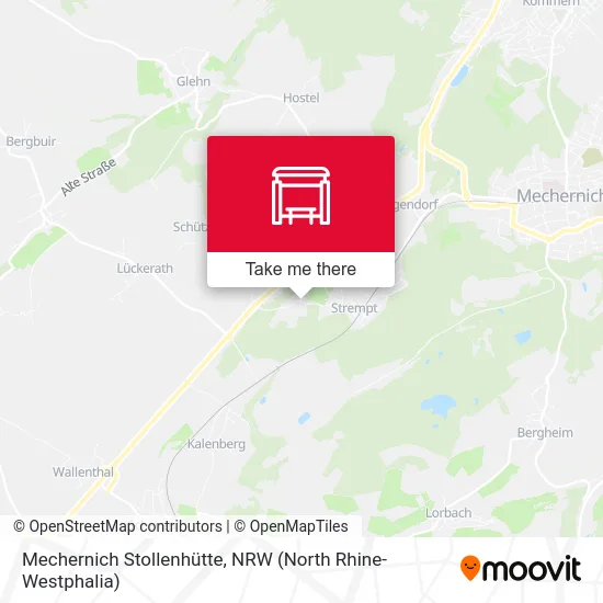 Mechernich Stollenhütte map