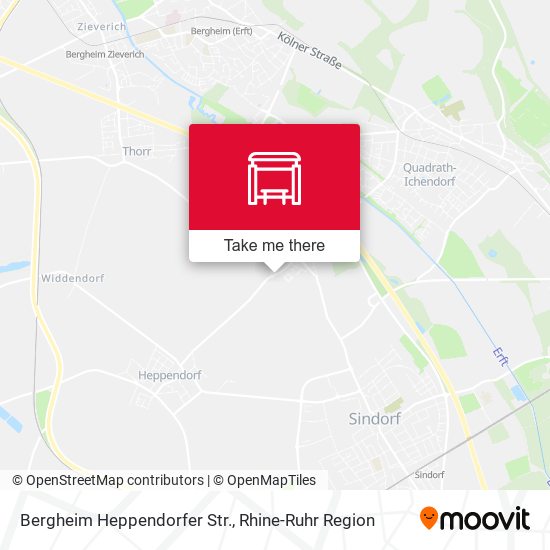 Bergheim Heppendorfer Str. map