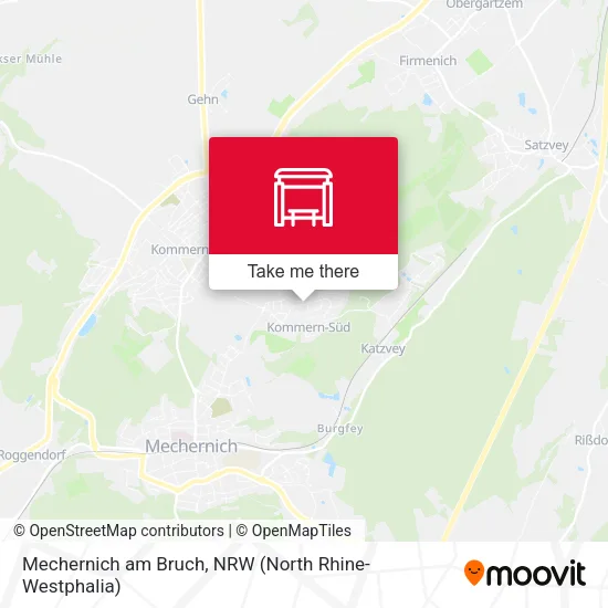 Карта Mechernich am Bruch