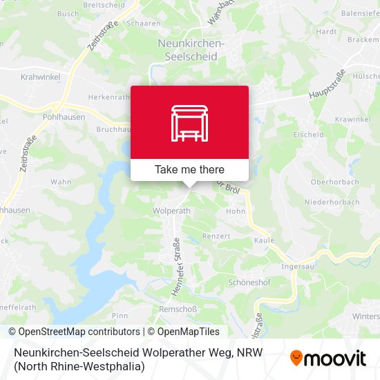 Карта Neunkirchen-Seelscheid Wolperather Weg