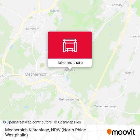 Карта Mechernich Kläranlage