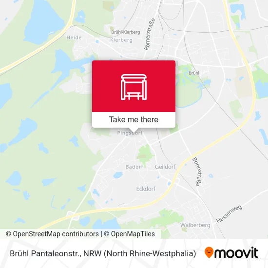 Карта Brühl Pantaleonstr.