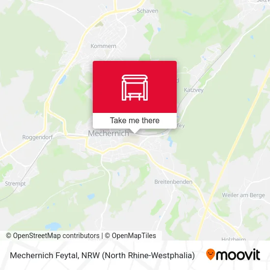 Карта Mechernich Feytal