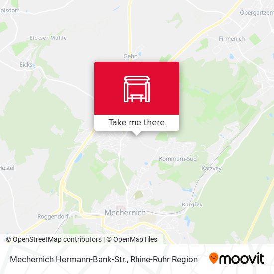 Mechernich Hermann-Bank-Str. map