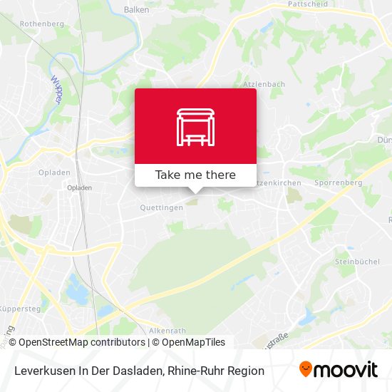 Leverkusen In Der Dasladen map
