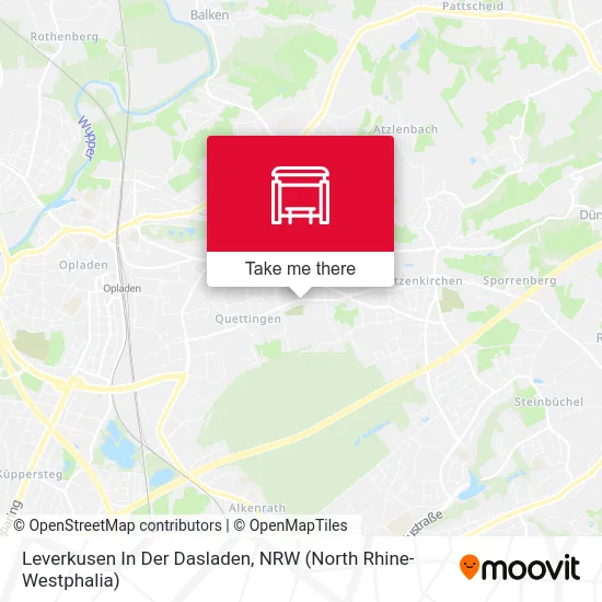 Leverkusen In Der Dasladen map