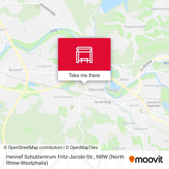 Карта Hennef Schulzentrum Fritz-Jacobi-Str.