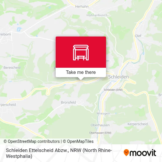 Schleiden Ettelscheid Abzw. map