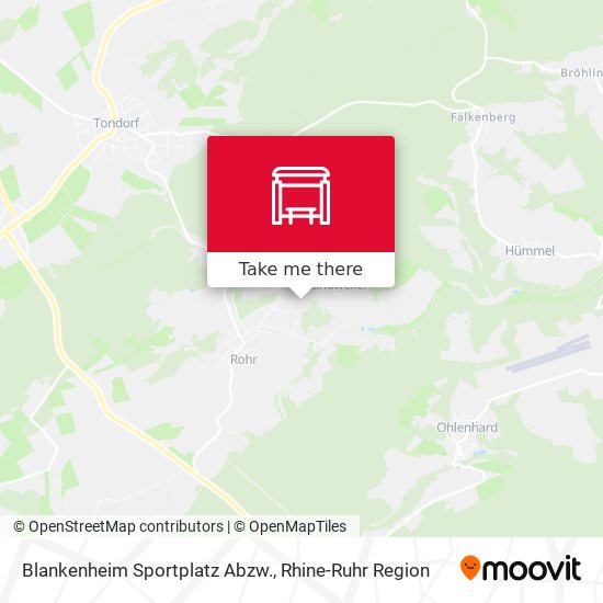 Blankenheim Sportplatz Abzw. map