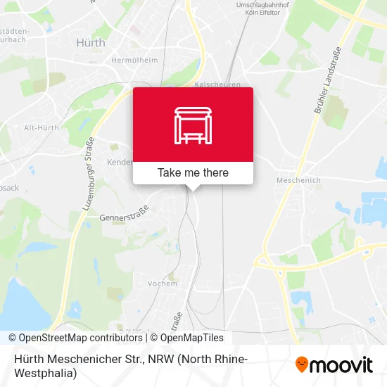 Карта Hürth Meschenicher Str.