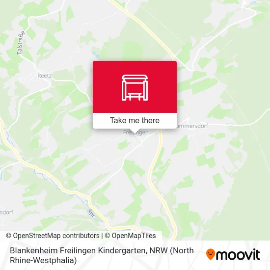 Blankenheim Freilingen Kindergarten map