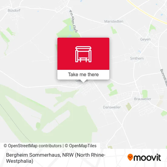 Bergheim Sommerhaus map
