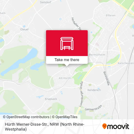 Hürth Werner-Disse-Str. map