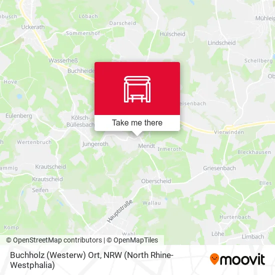 Карта Buchholz (Westerw) Ort