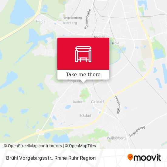 Brühl Vorgebirgsstr. map