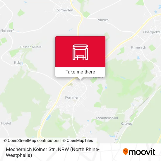 Карта Mechernich Kölner Str.