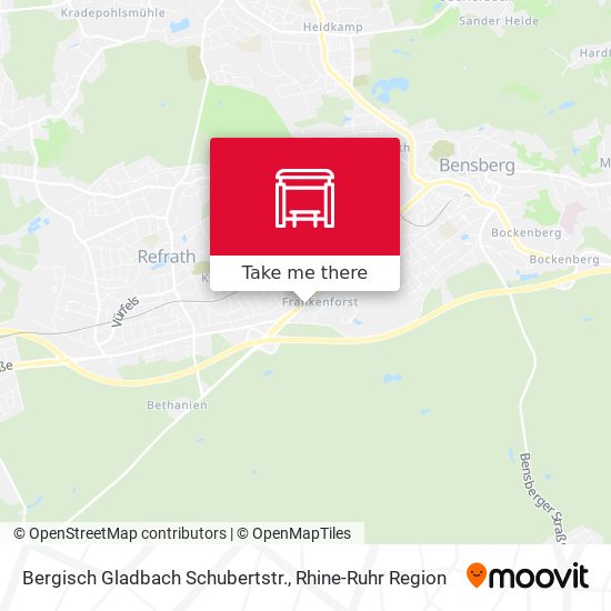 Bergisch Gladbach Schubertstr. map