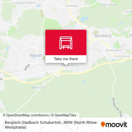 Bergisch Gladbach Schubertstr. map