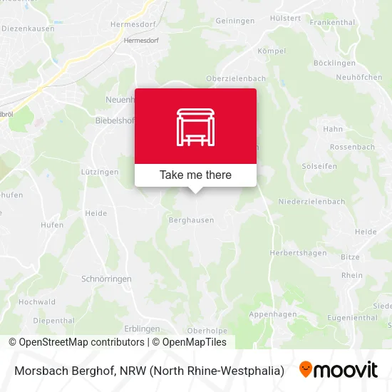 Карта Morsbach Berghof