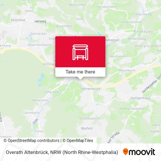 Карта Overath Altenbrück